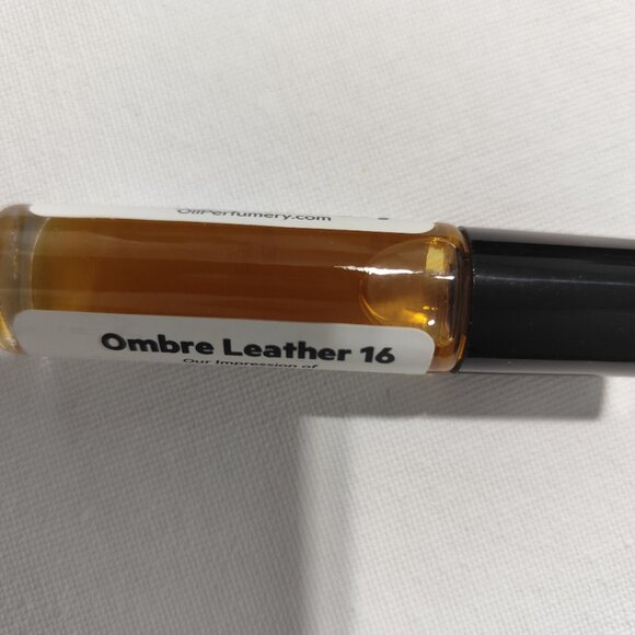Oil Perfumery Perfume Oil. 10ml. Ombre leather - Picture 2 of 2